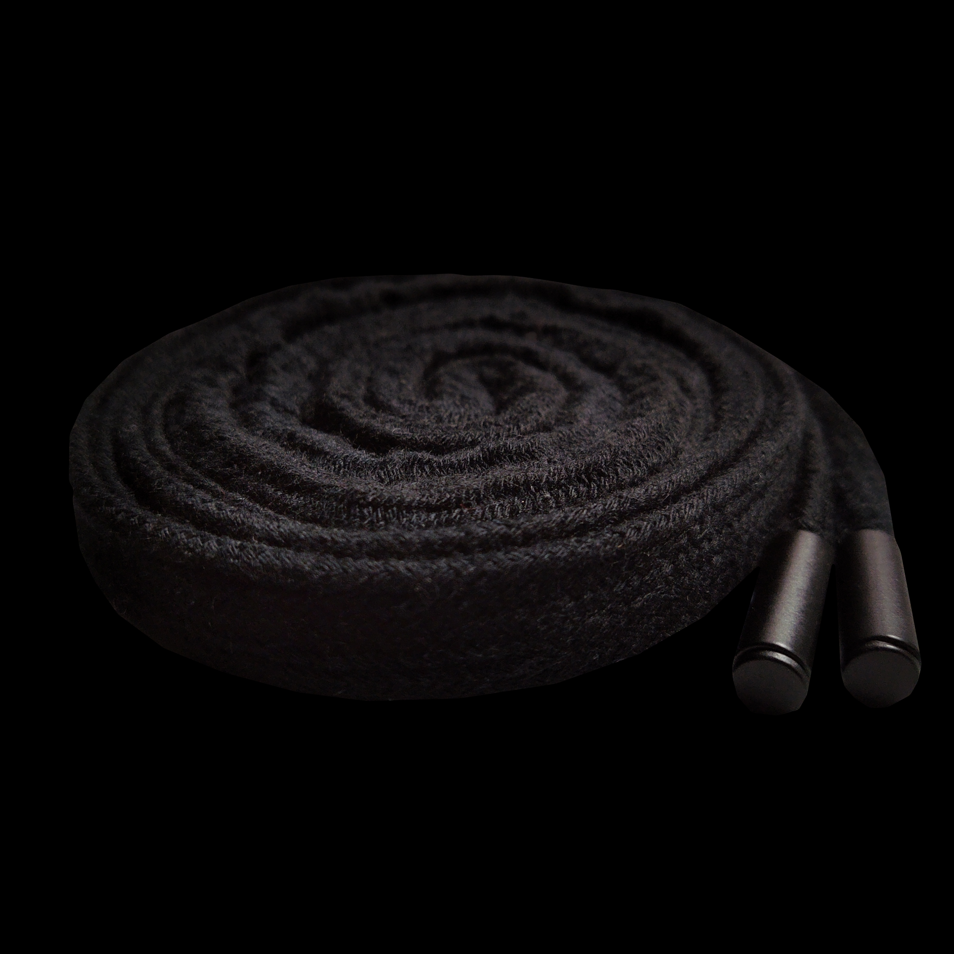 BLACK Elastic Shoelace Belt Size M 30 33